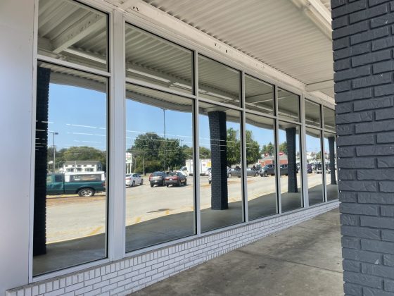 store front commercial tinting