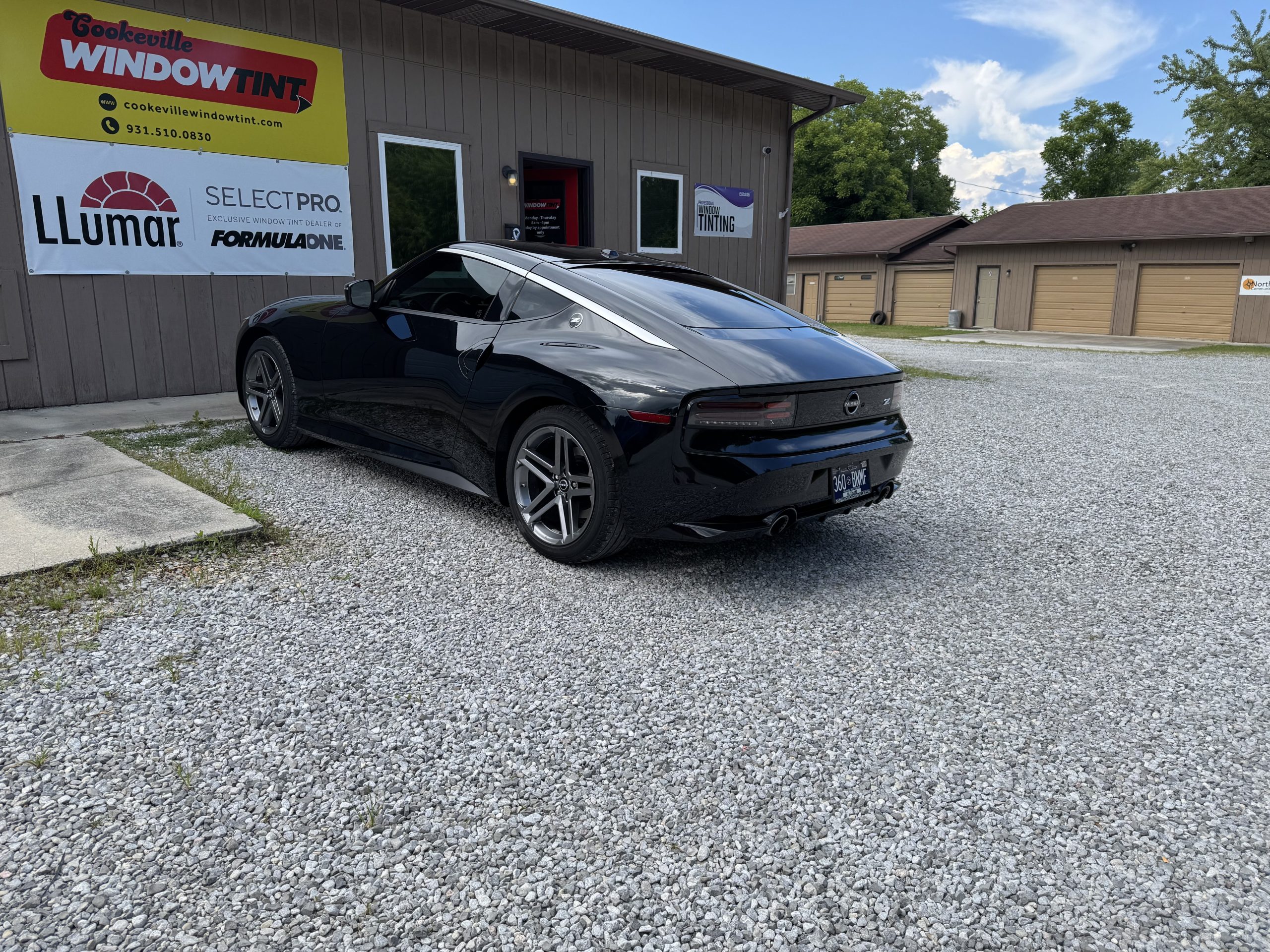 Auto window tint