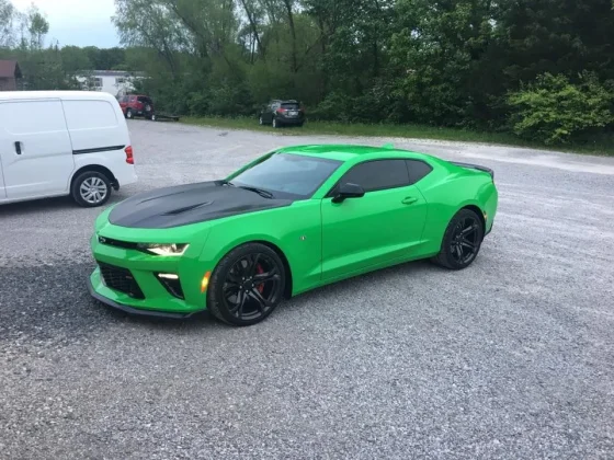 green car